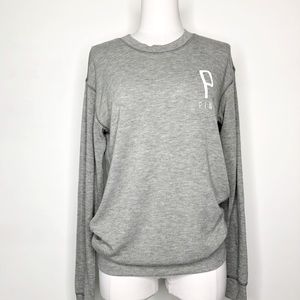 Victoria’s Secret PINK Gray Long Sleeve Sweatshirt